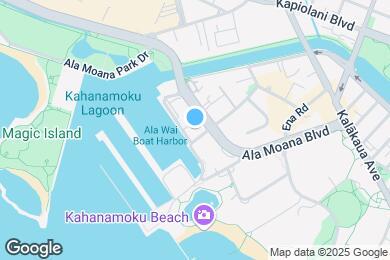 Map image of the property - 1765 Ala Moana Blvd
