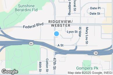 Map image of the property - 1349 47th St