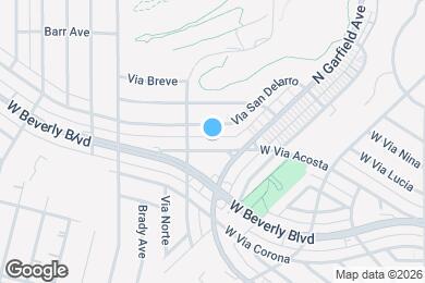 Map image of the property - 2932 W Via Acosta