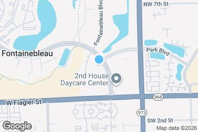 Map image of the property - 8830 Fontainebleau Blvd