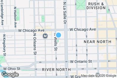 Map image of the property - 160 W Superior St