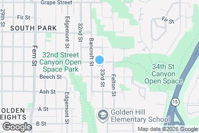 Map image of the property - 1538 33rd St