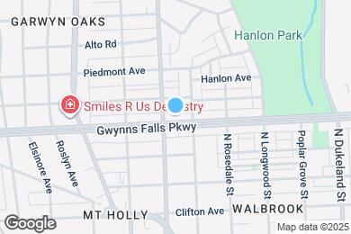 Map image of the property - 3216 Gwynns Falls Pkwy
