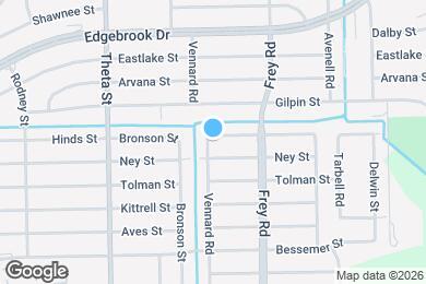 Map image of the property - 10402 Hinds St