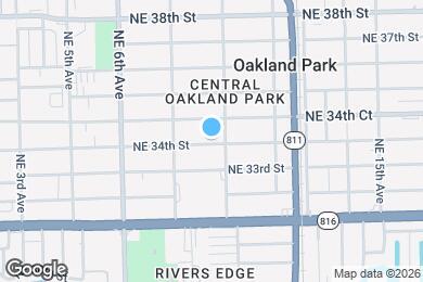 Map image of the property - 953 NE 34th St