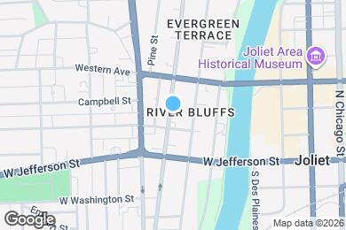 Map image of the property - 208 N Hickory St