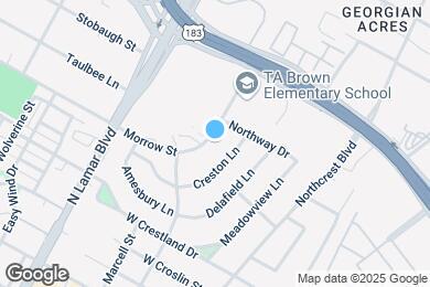 Map image of the property - 7635 Guadalupe St