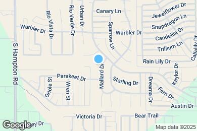 Map image of the property - 1311 Mallard Dr