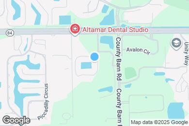 Map image of the property - 1840 Florida Club Cir