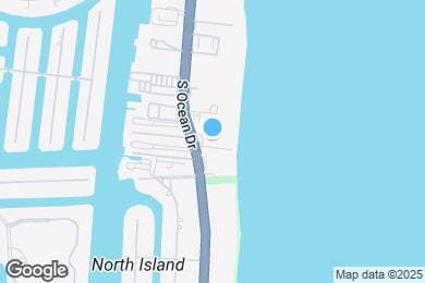 Map image of the property - 3140 S Ocean Dr