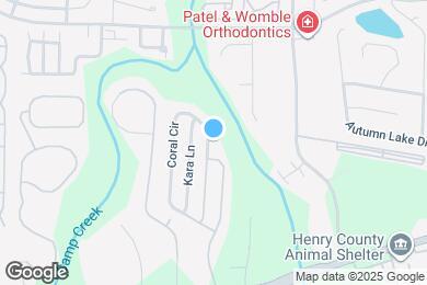 Map image of the property - 325 Coral Cir