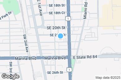 Map image of the property - 417 SE 22nd St