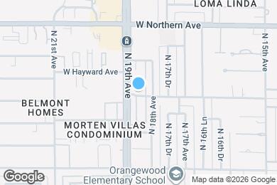 Map image of the property - 1814 W Frier Dr