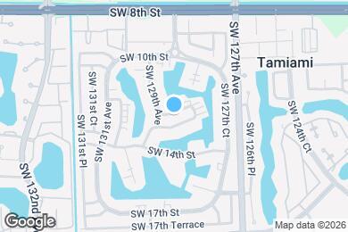 Map image of the property - 12860 SW 12th St
