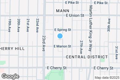 Map image of the property - 919 25th Ave