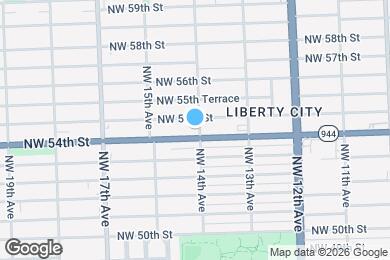 Map image of the property - 5410 NW 14th Ave