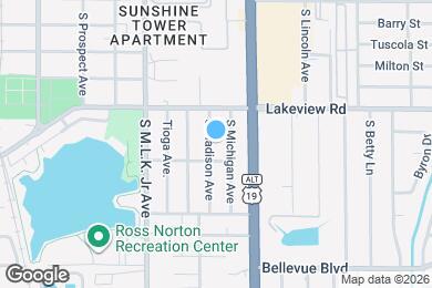 Map image of the property - 1333 S Madison Ave