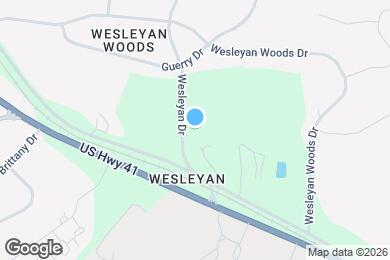 Map image of the property - 311 Wesleyan Dr