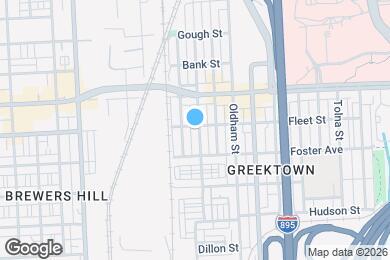 Map image of the property - 602 S Macon St
