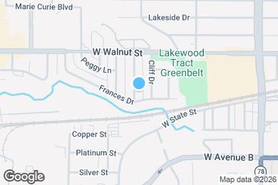 Map image of the property - 306 Rita Dr