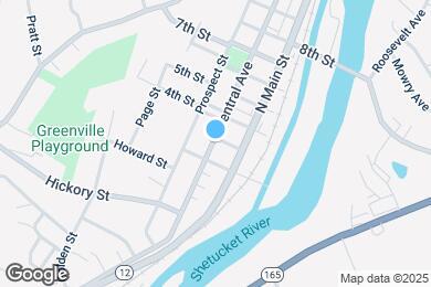 Map image of the property - 185 Central Ave