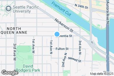 Map image of the property - 115 Florentia St