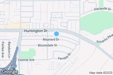 Map image of the property - 2537 Maynard Dr