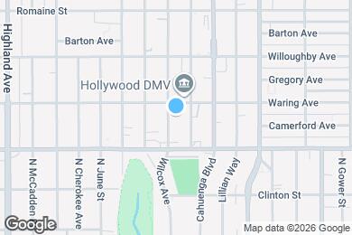 Map image of the property - Candara at Hancock Park Apartments