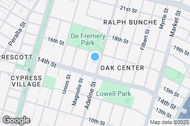 Map image of the property - 1505 Adeline St
