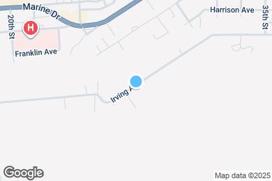 Map image of the property - 2641 Irving Ave