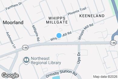 Map image of the property - 9804 Whipps Mill Rd