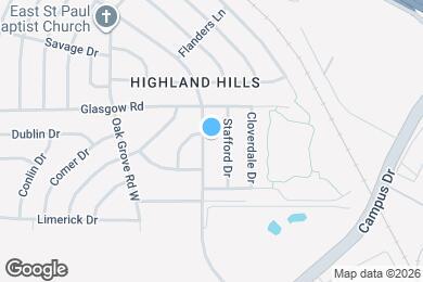 Map image of the property - 5601 Oak Grove Rd