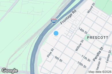 Map image of the property - 1201 Pine St