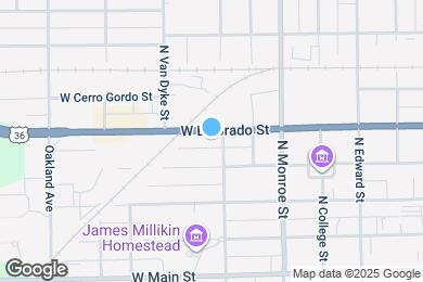 Map image of the property - 809 W Eldorado St