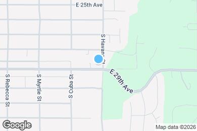 Map image of the property - 4253 E 29th Ave