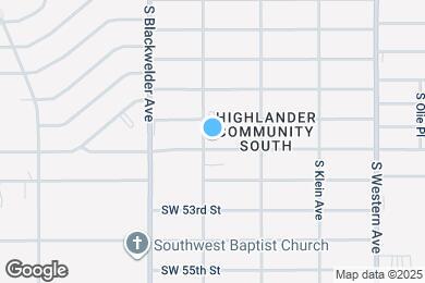 Map image of the property - 1141 SW 51st St