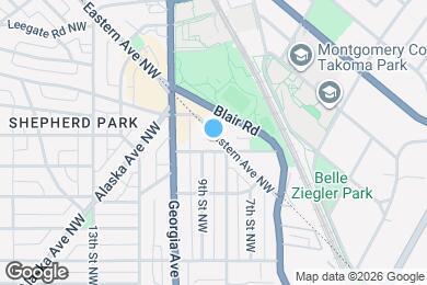 Map image of the property - Takoma Flats - Downtown Silver Spring