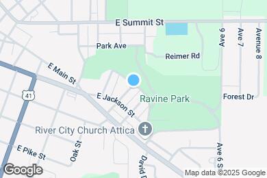 Map image of the property - 701 Ravine Park Blvd
