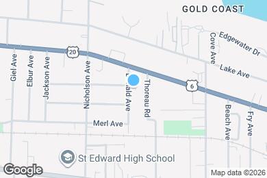 Map image of the property - 1247 Donald Ave