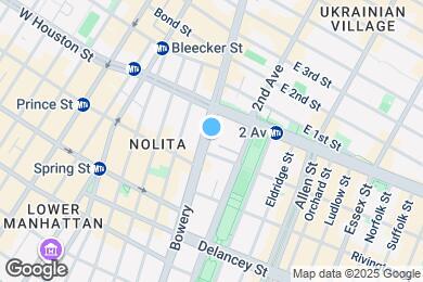 Map image of the property - 255 Bowery
