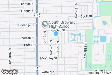 Map image of the property - 1625 Wilson St