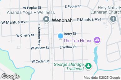 Map image of the property - 104 S Clinton Ave