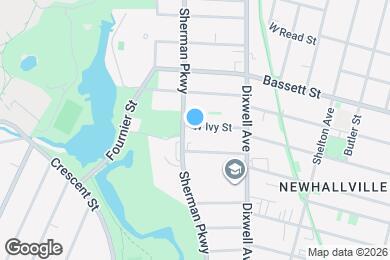 Map image of the property - 280 W Ivy St