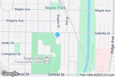 Map image of the property - Discover Comfortable Living at Hampton Parkway in Evanston!