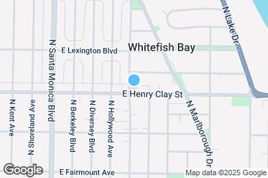 Map image of the property - 700 E Henry Clay St