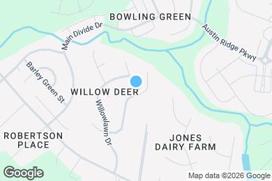 Map image of the property - 6300 Willowdell Dr