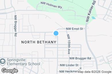 Map image of the property - 16065 NW Frog Ln