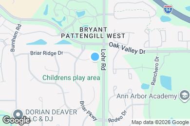 Map image of the property - 1511 Fall Creek Ln