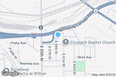 Map image of the property - 2915 E 59th St