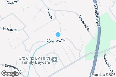Map image of the property - 3093 Glynn Mill Dr